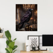 Poster Lustre Velvet Raven (Bureau à domicile)