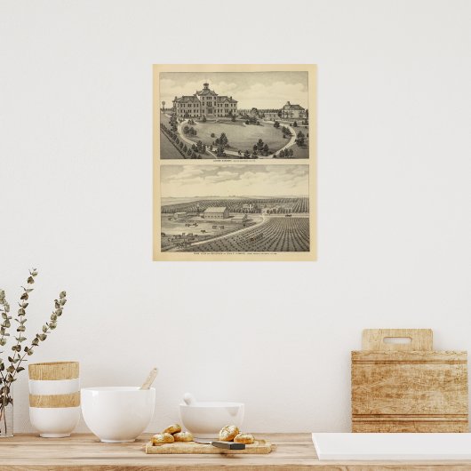 Poster Luther Academy, Nebraska (Cuisine)