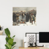 Poster Luther Burns le taureau papal (Bureau à domicile)