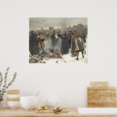 Poster Luther Burns le taureau papal (Cuisine)