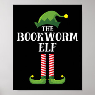 Poster Lutin bibliophile Matching Famille Groupe Soirée d