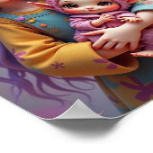 Poster *Lutin et poupée elfe (Coin)