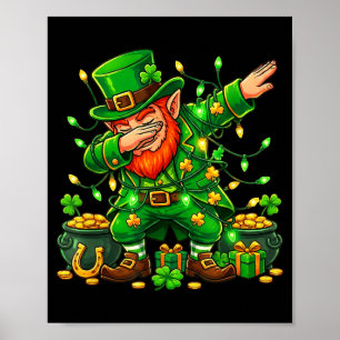 Poster Lutins qui font du Dabbing Cadeaux drôles pour hom
