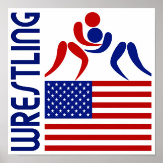 Poster Lutte aux États-Unis