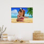 Poster Lutte avec baiser (Cuisine)
