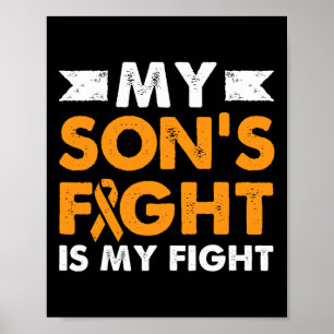 Poster Lutte contre la leucémie chez mon fils - Sensibili