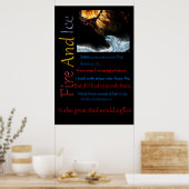 Poster Lutte Contre Le Feu Et La Glace (Cuisine)