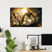 Poster Lutte contre le Golem antique (Bureau à domicile)