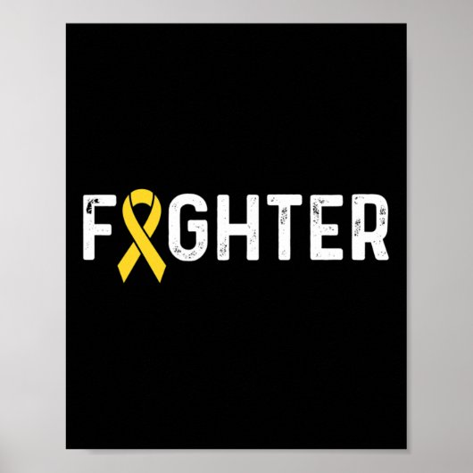 Poster Lutte contre le Ruban de sensibilisation au cancer (Devant)