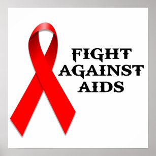 Poster Lutte contre le sida