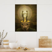 Poster Lutte contre l'épuisement (Cuisine)