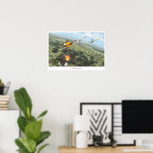 Poster Lutte contre les chiens en Europe (Bureau à domicile)