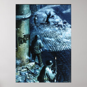 Poster Lutte contre les incendies de rue