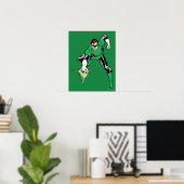 Poster Lutte contre les lanternes vertes (Bureau à domicile)