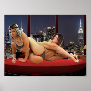 Poster Lutte contre les penthouse Foxy