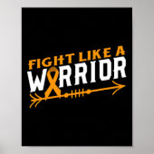 Poster Lutte De Sensibilisation À La Leucémie Comme Une C (Devant)