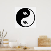 Poster Lutte de Yin Yang (Cuisine)