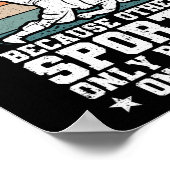 Poster Lutte, parce que pour d'autres sports seulement un (Coin)