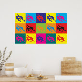 Poster Lutte Pop Art (Cuisine)