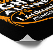 Poster Lutte - Sensibilisation à la leucémie (Coin)