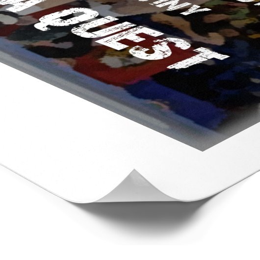 Poster Lutte - Sur une quête (Coin)