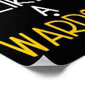 Poster Lutter comme un guerrier Sensibilisation au cancer (Coin)