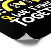 Poster Lutter Conjointement Contre La Prévention Du Suici (Coin)