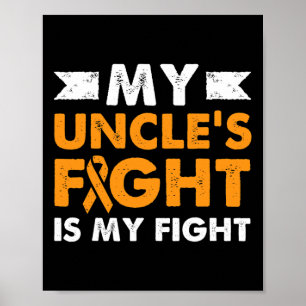 Poster Lutter contre la leucémie chez mon oncle et lutter