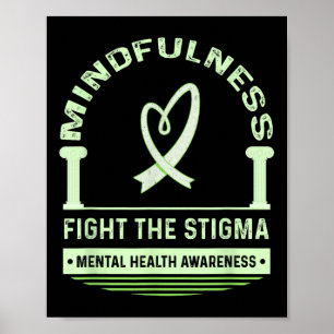 Poster Lutter Contre La Stigmatisation De La Santé Mental
