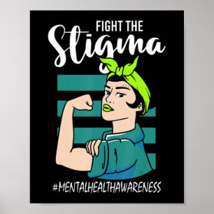 Poster Lutter contre la stigmatisation et la stabilité me