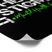 Poster Lutter contre la stigmatisation et le suicide en s (Coin)