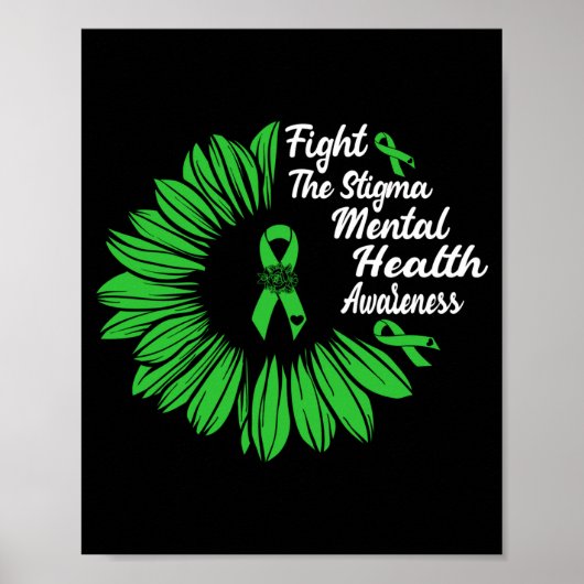 Poster Lutter contre la stigmatisation _ Mois de la sensi (Devant)