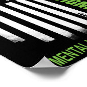 Poster Lutter Contre La Stigmatisation Pour La Sensibilis (Coin)