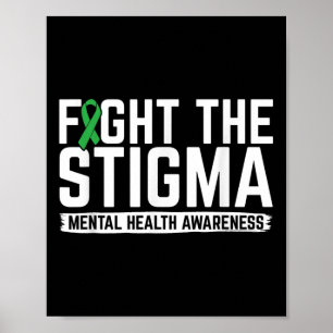 Poster Lutter contre la stigmatisation Sensibilisation à