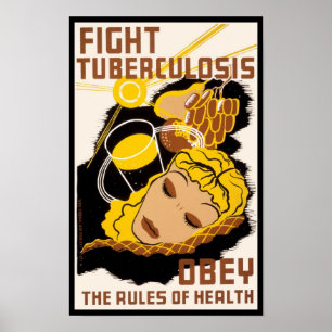 Poster Lutter contre la tuberculose