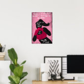 Poster Lutter contre l'affiche féministe (Bureau à domicile)