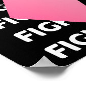 Poster Lutter contre le cancer (Coin)