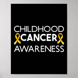 Poster Lutter contre le cancer chez les enfants Sensibili