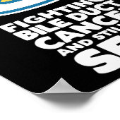 Poster Lutter contre le cancer de la bille Duct encore ce (Coin)