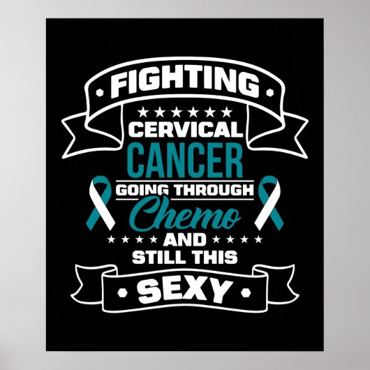 Poster Lutter contre le cancer du col utérin (Devant)