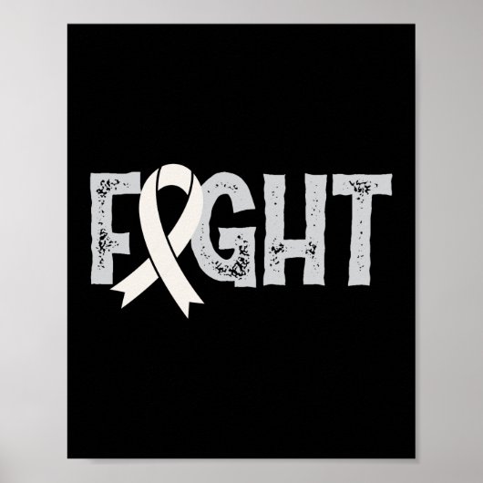 Poster Lutter contre le cancer du poumon (Devant)