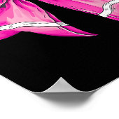 Poster Lutter contre le cancer du sein Sensibilisation au (Coin)