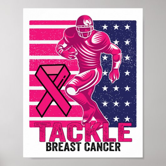 Poster Lutter contre le cancer du sein Sensibilisation Fo (Devant)