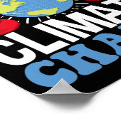 Poster Lutter contre le Jour des terres du changement cli (Coin)