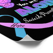Poster Lutter contre le suicide Prévention Vous Problème (Coin)