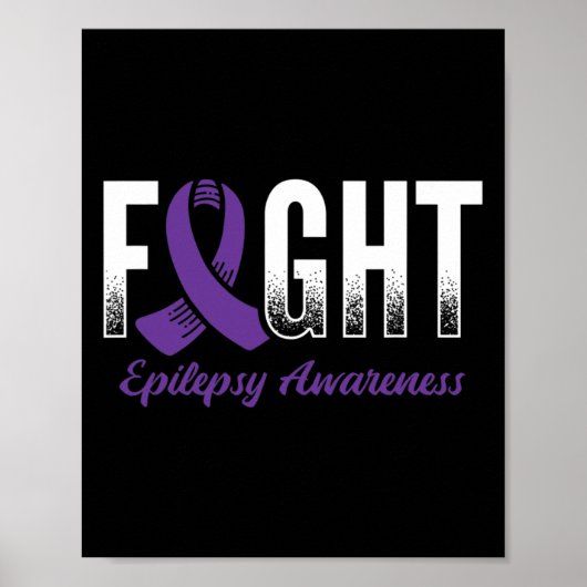 Poster Lutter contre l'épilepsie (Devant)