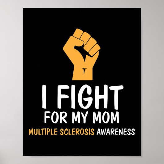 Poster Lutter Pour Ma Mère Sensibilisation (Devant)