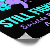 Poster Lutter toujours contre la prévention du suicide Be (Coin)