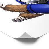 Poster Lutteurs de Sloth Jiu-Jitsu (Coin)