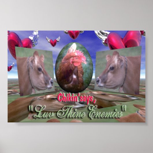 Poster Luv Thine Ennemis (Devant)